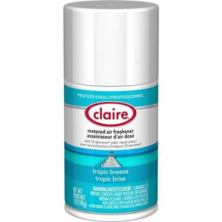 CLAIRE MFG CO Air Freshener, Metered, Tropic Breeze, 7 oz CGCCL105CT
